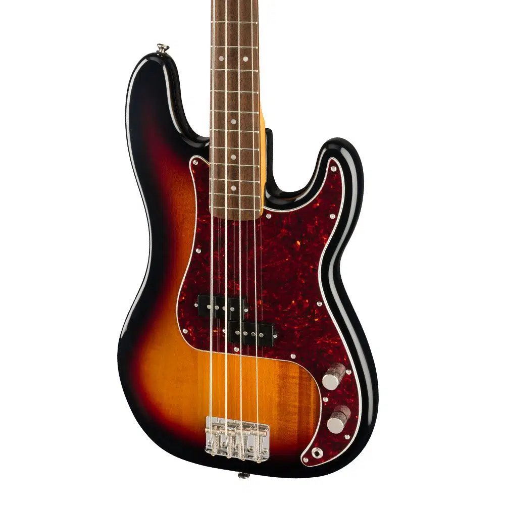 Squier Classic Vibe 60s Precision Bass Laurel Klavye 3-Color Sunburst Bas Gitar Squier Classic Vibe 60s Precision Bass Laurel Klavye 3-Color Sunburst Bas Gitar