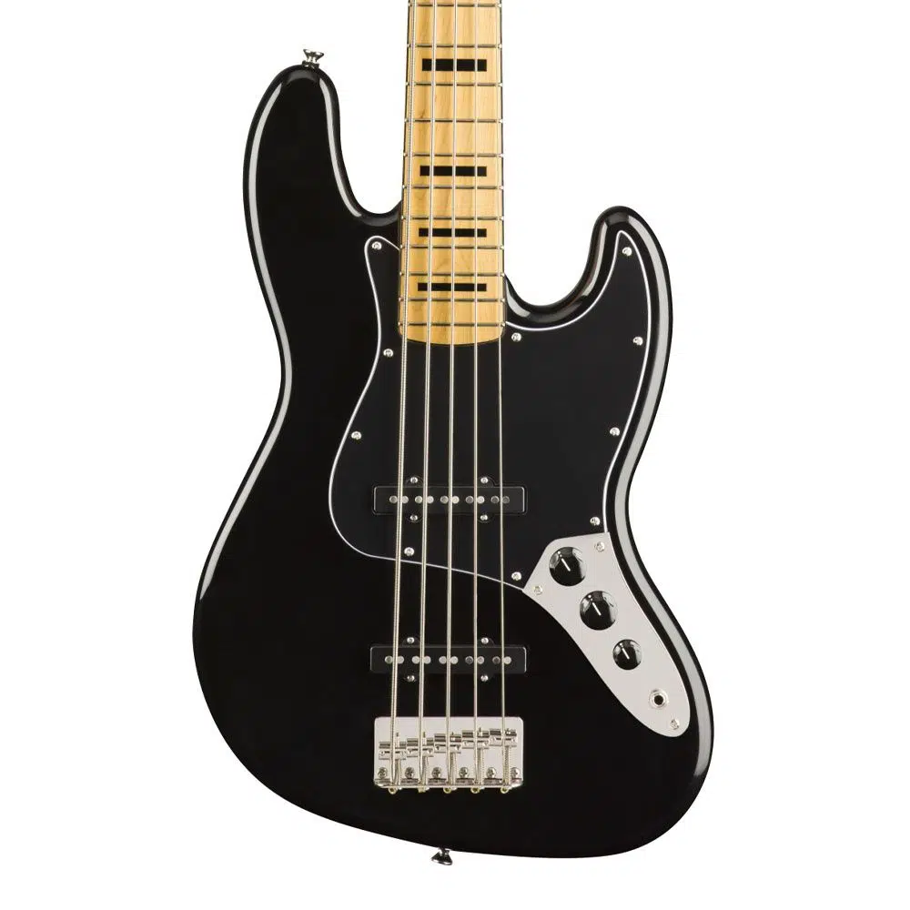 Squier Classic Vibe 70s Jazz Bass V Akçaağaç Klavye Black 5 Telli Bas Gitar Squier Classic Vibe 70s Jazz Bass V Akçaağaç Klavye Black 5 Telli Bas Gitar