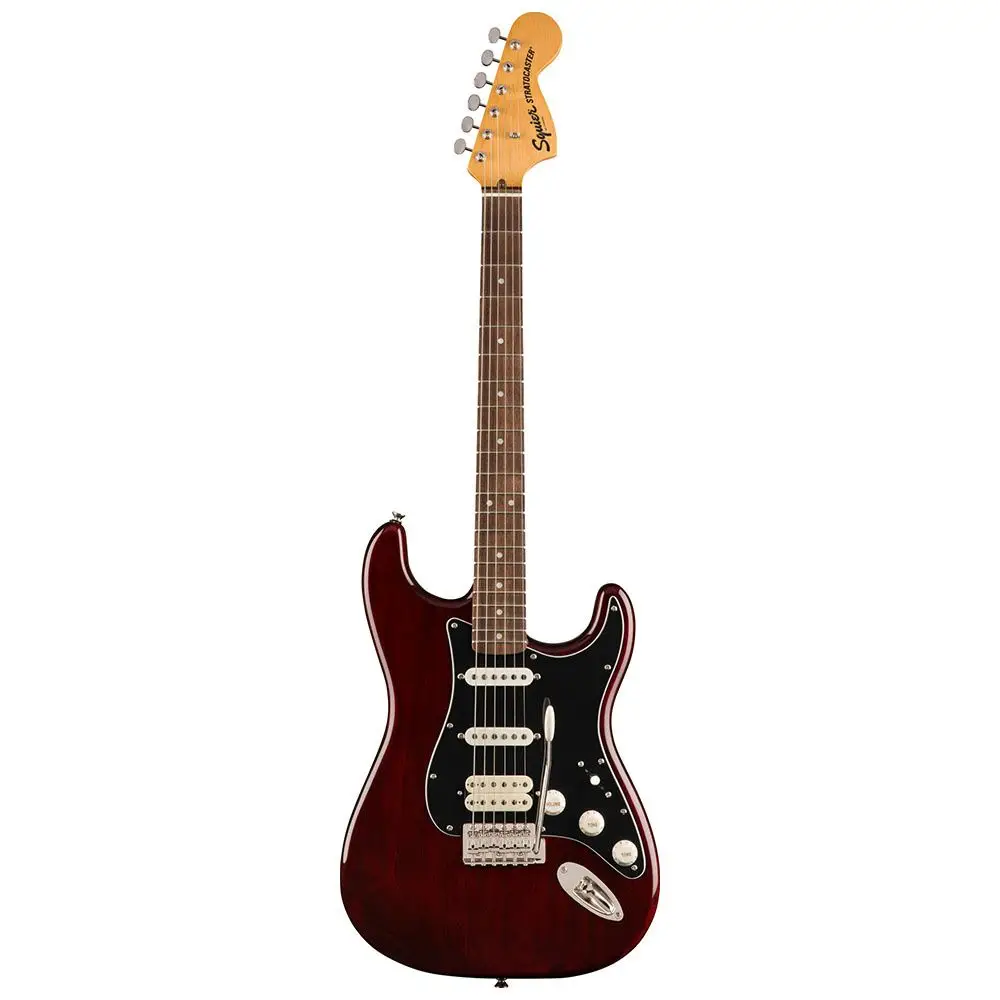 Squier Classic Vibe 70s Stratocaster HSS Laurel Klavye Walnut Elektro Gitar Squier Classic Vibe 70s Stratocaster HSS Laurel Klavye Walnut Elektro Gitar
