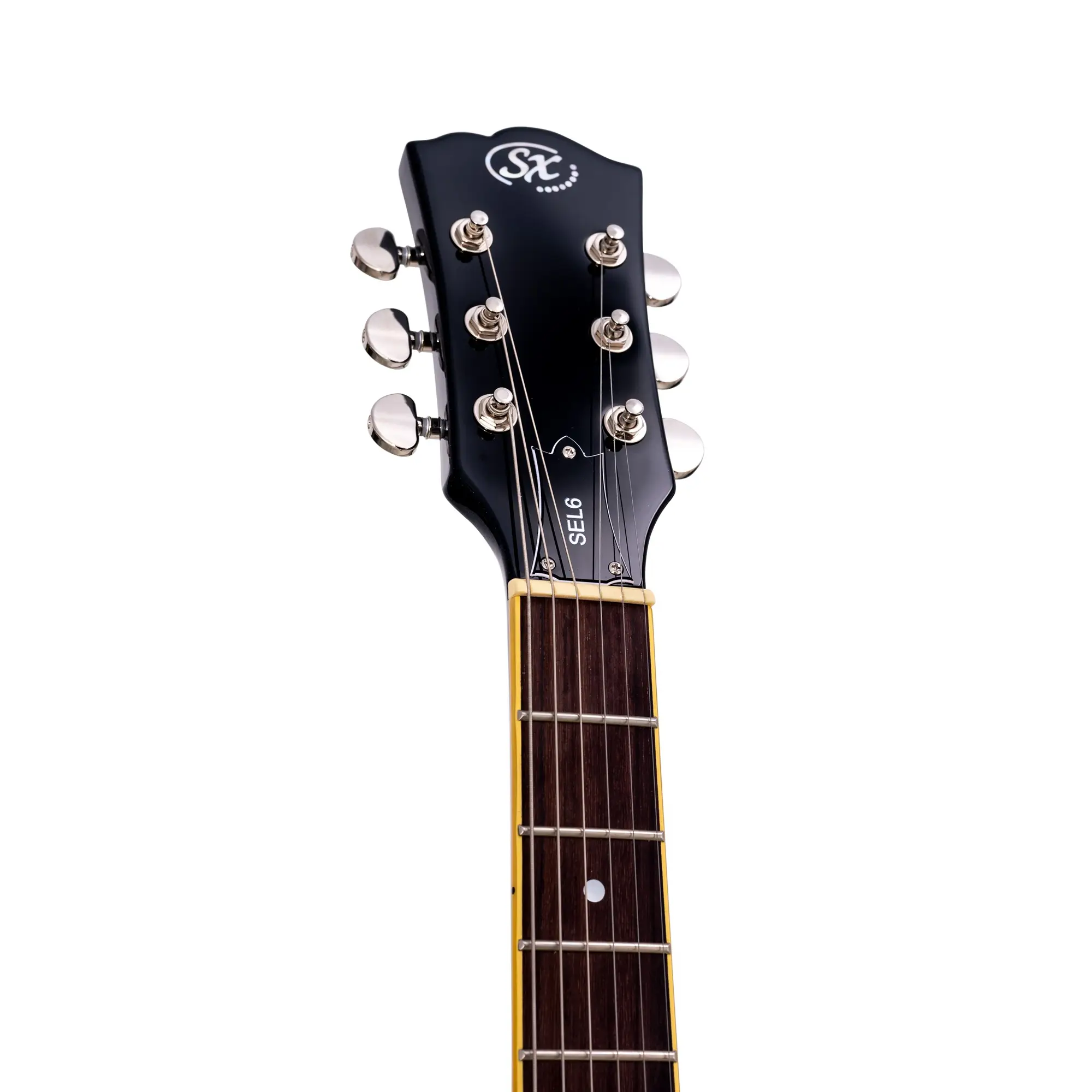 SX SEL6GBU Semi Hollow Elektro Gitar (Glitter Blue) SX SEL6GBU Semi Hollow Elektro Gitar (Glitter Blue)