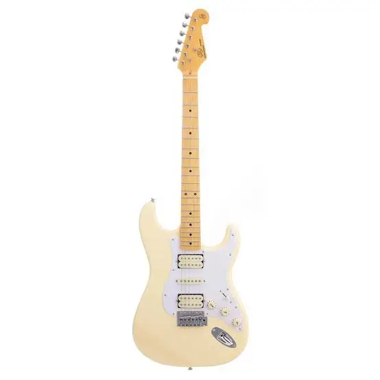 SX SST57+/HSH/VWH Elektro Gitar (Vintage White)