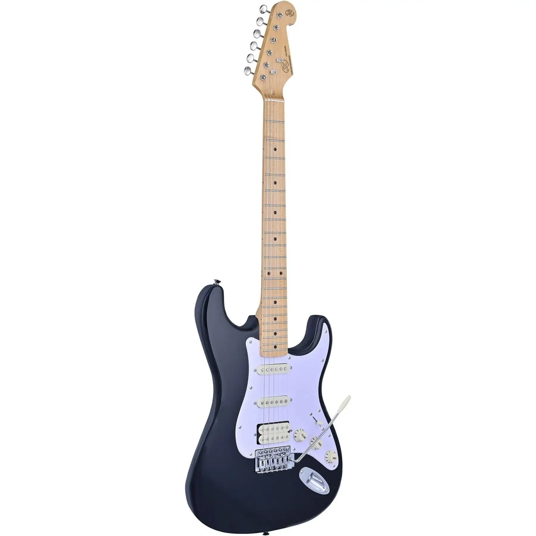 SX SST57+/HSS/BK Elektro Gitar (Siyah)