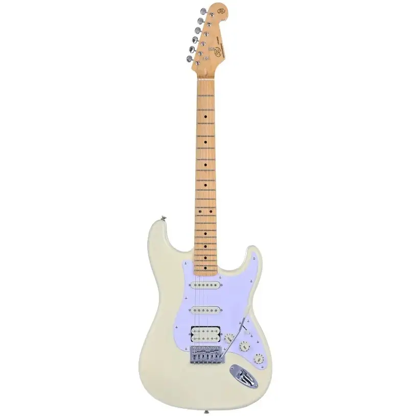 SX SST57+/HSS/VWH Elektro Gitar (Vintage White)
