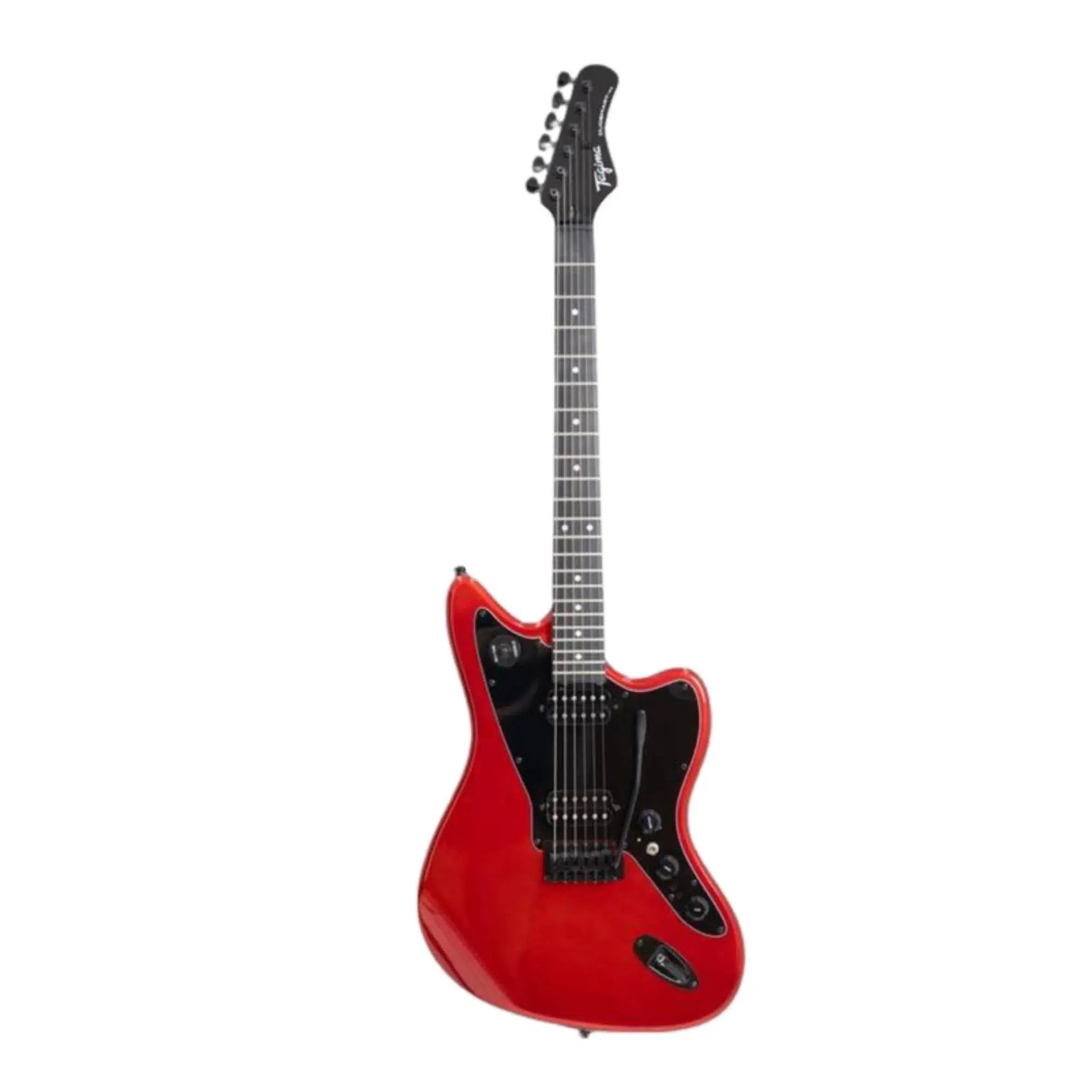Tagima Duo Smart HH Candy Apple Red Offset (Jazzmaster Tarzı) Elektro Gitar
