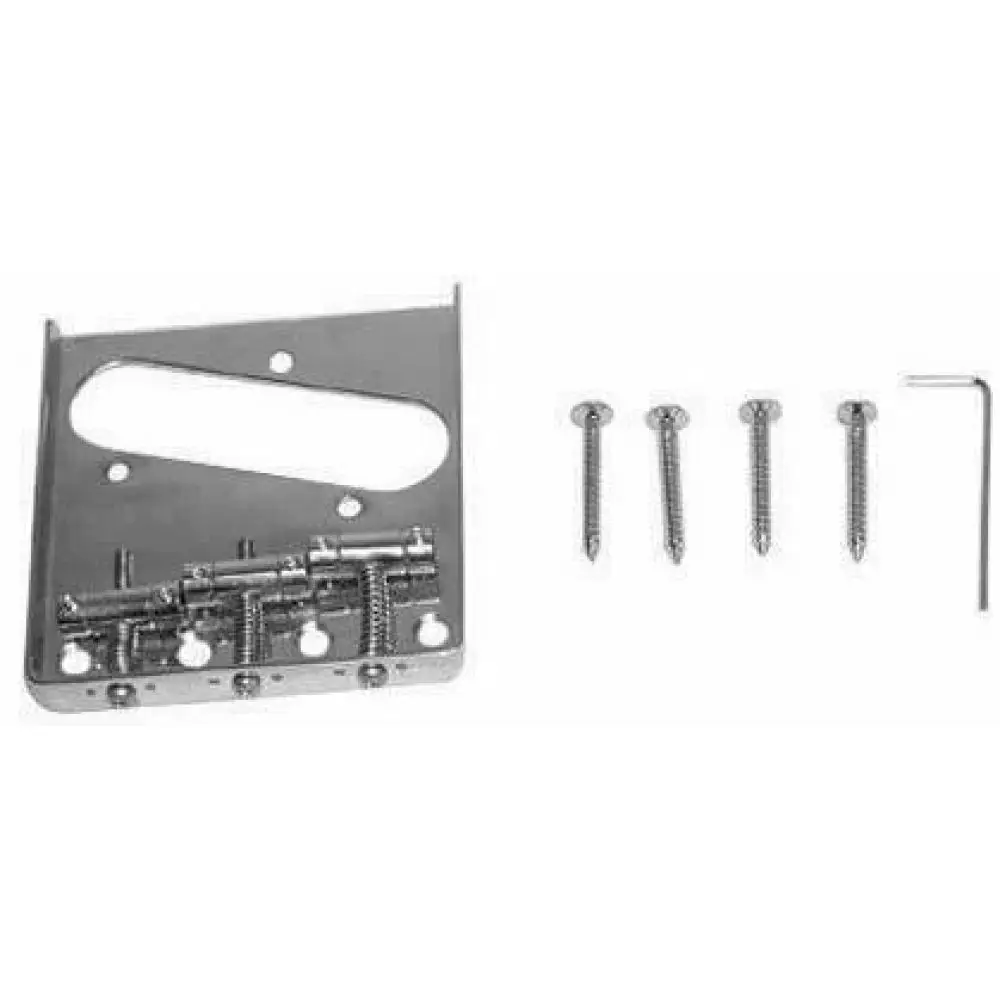 Valencia EBR6CR Elektro Tremolo Köprü + Kol Set Krom Dr. Parts