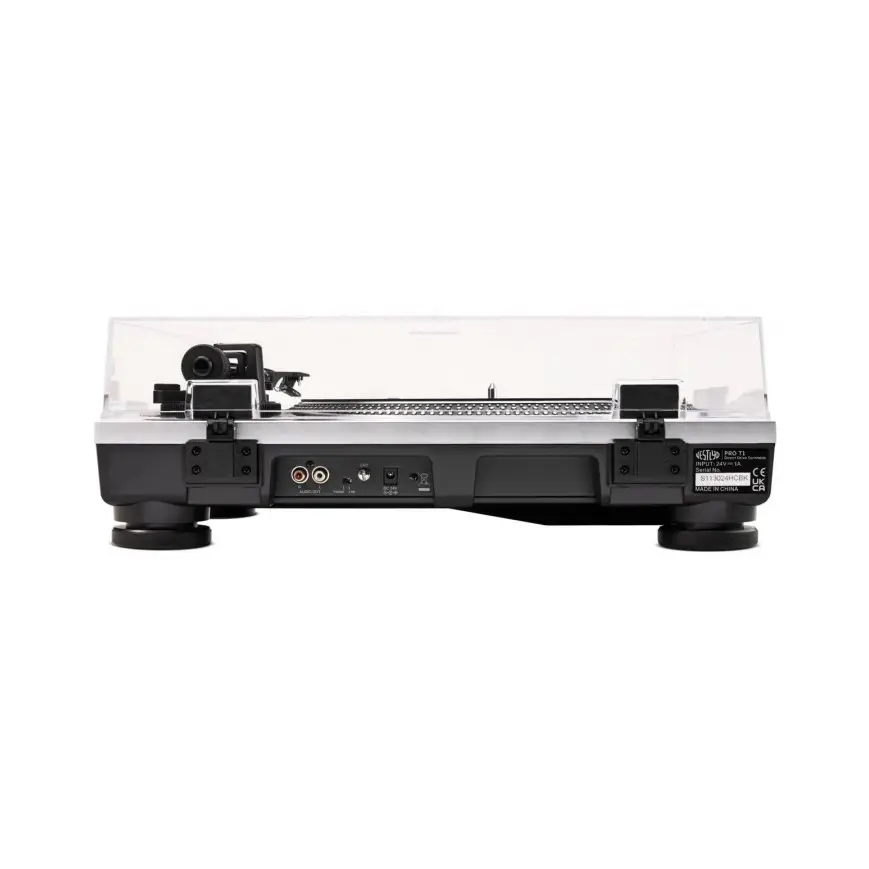 Vestlyd Pro T1 Turntable - Ortofon OM Pro S İğne ile - Gümüş Vestlyd Pro T1 Turntable - Ortofon OM Pro S İğne ile - Gümüş