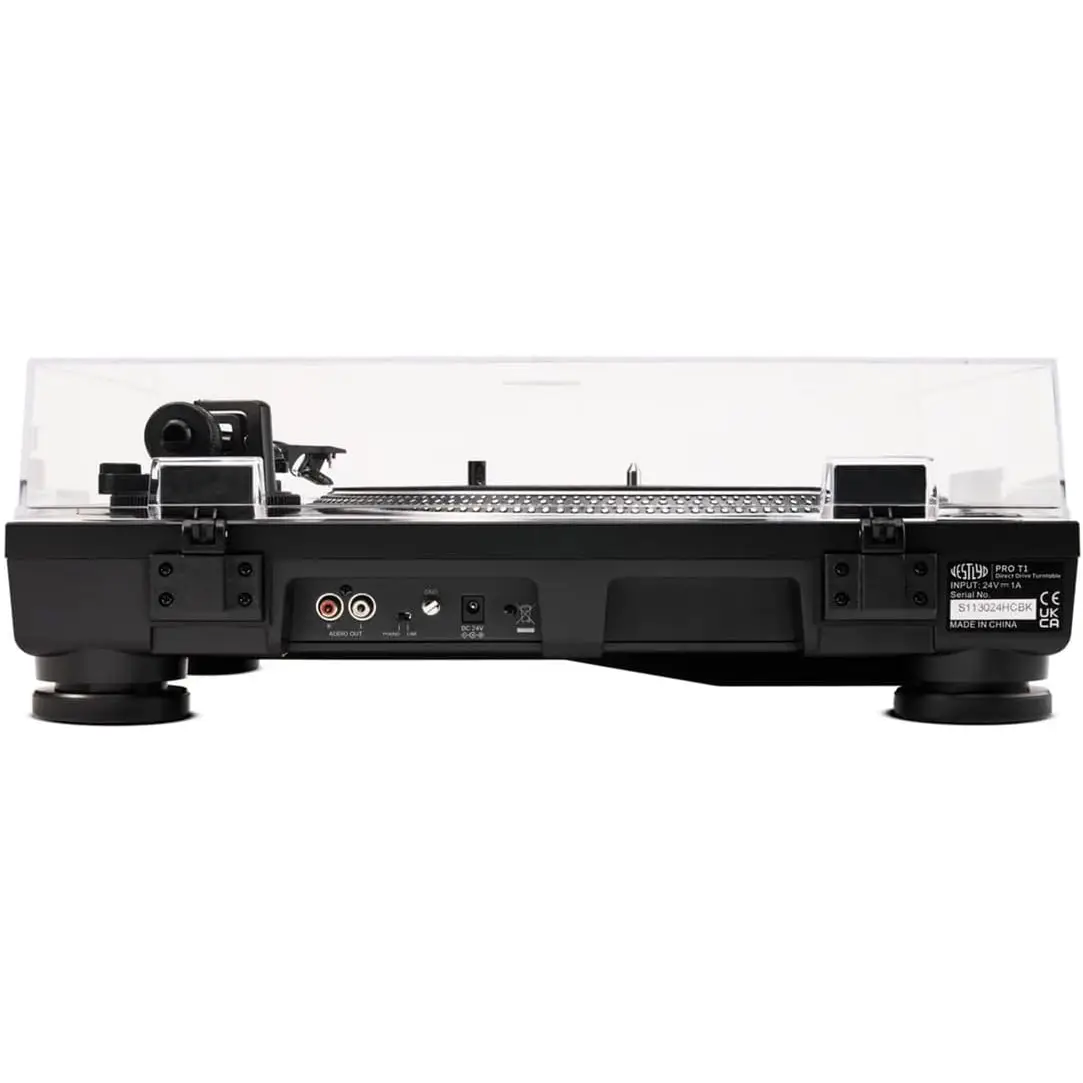 Vestlyd Pro T1 Turntable - Ortofon OM Pro S İğne ile - Siyah Vestlyd Pro T1 Turntable - Ortofon OM Pro S İğne ile - Siyah
