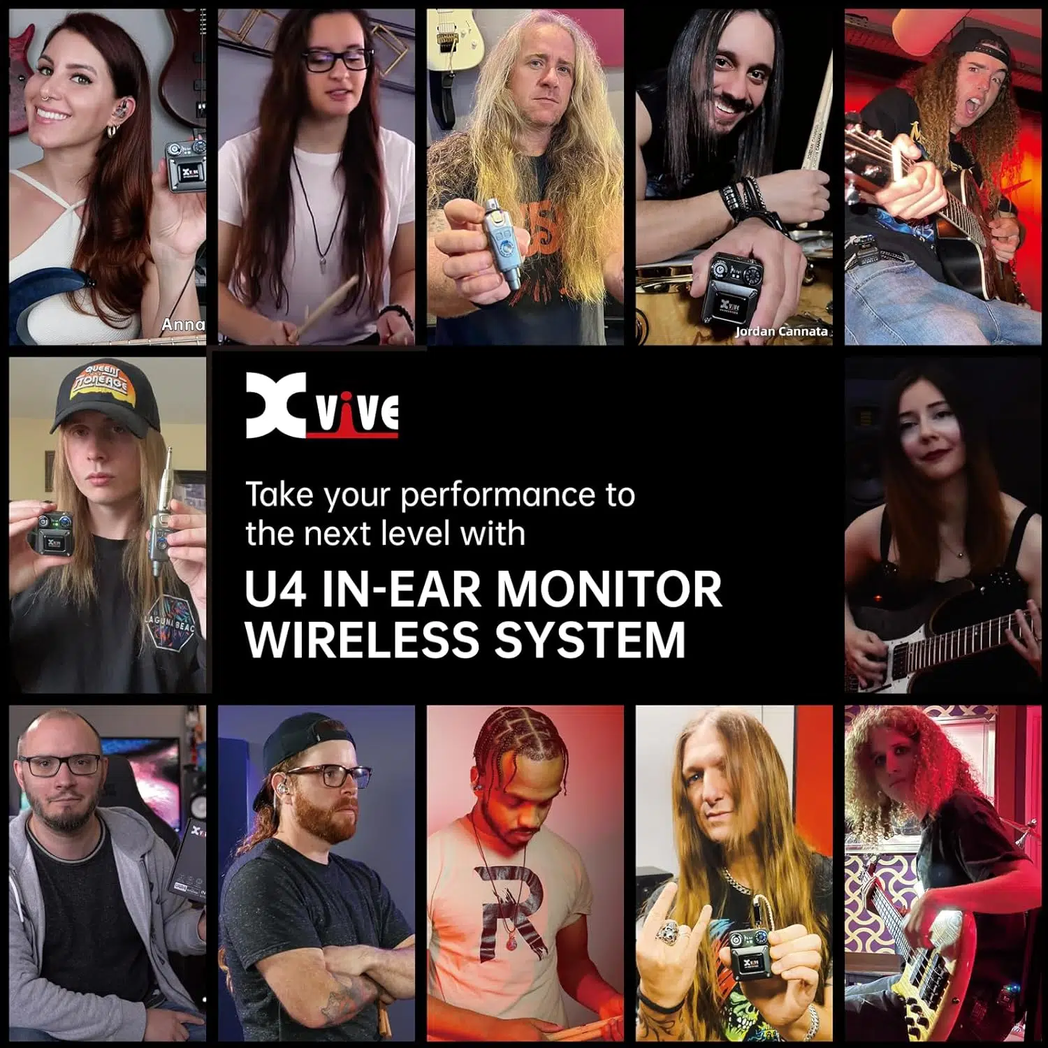 Xvive XV-URT U4 Sistemler için Transmitter (verici) Xvive XV-URT U4 Sistemler için Transmitter (verici)