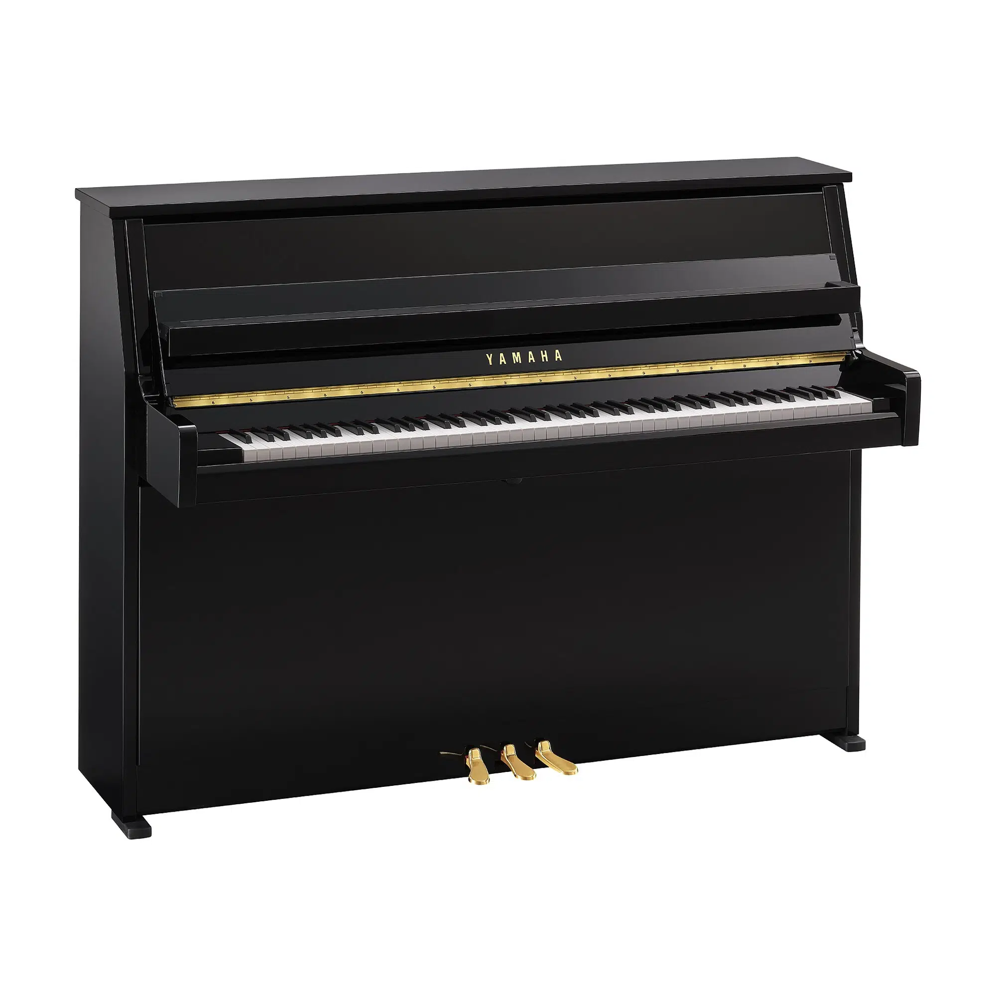 Yamaha B10 Upright Akustik Piyano (Parlak Siyah)