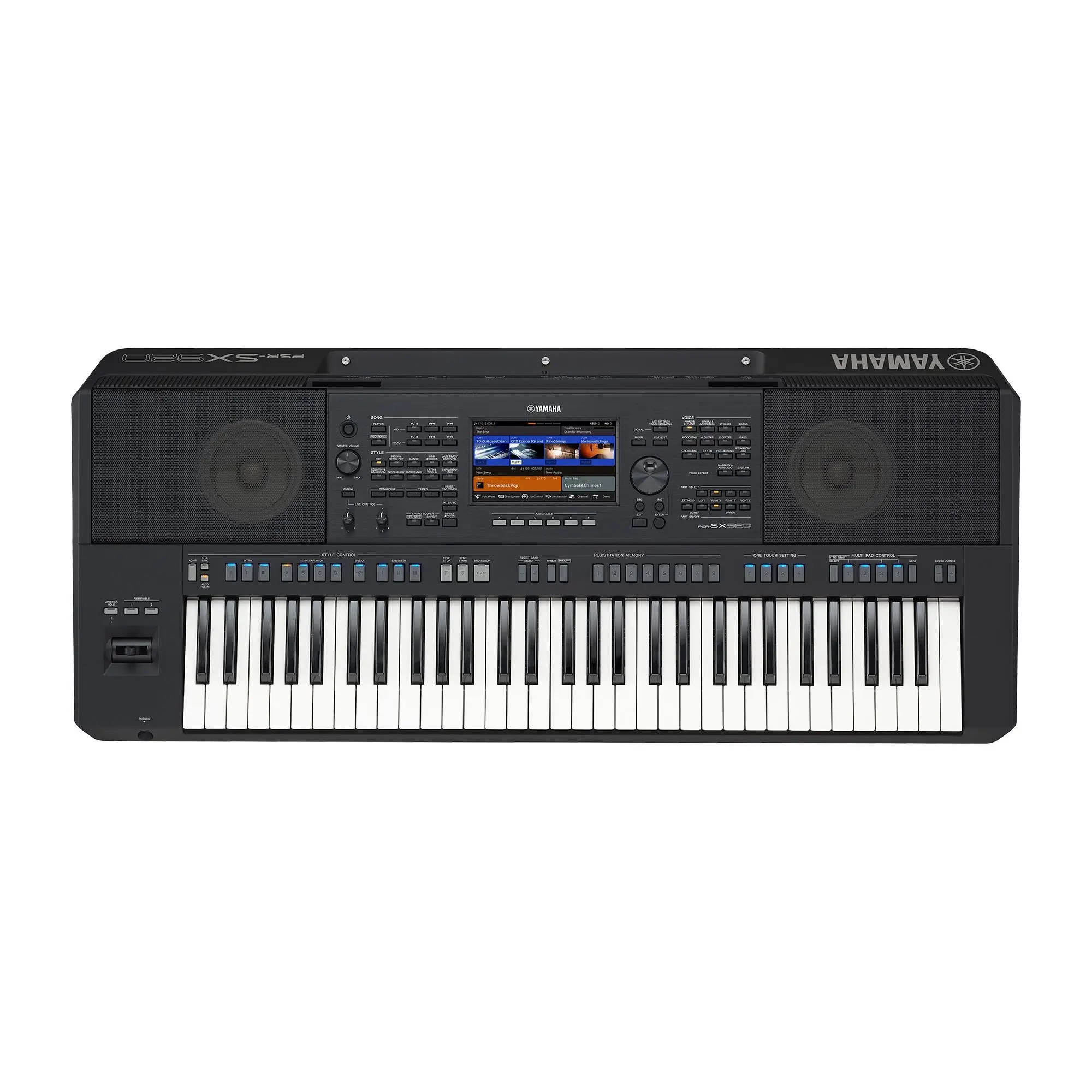 Yamaha PSR-SX920 Arranger Workstation Klavye