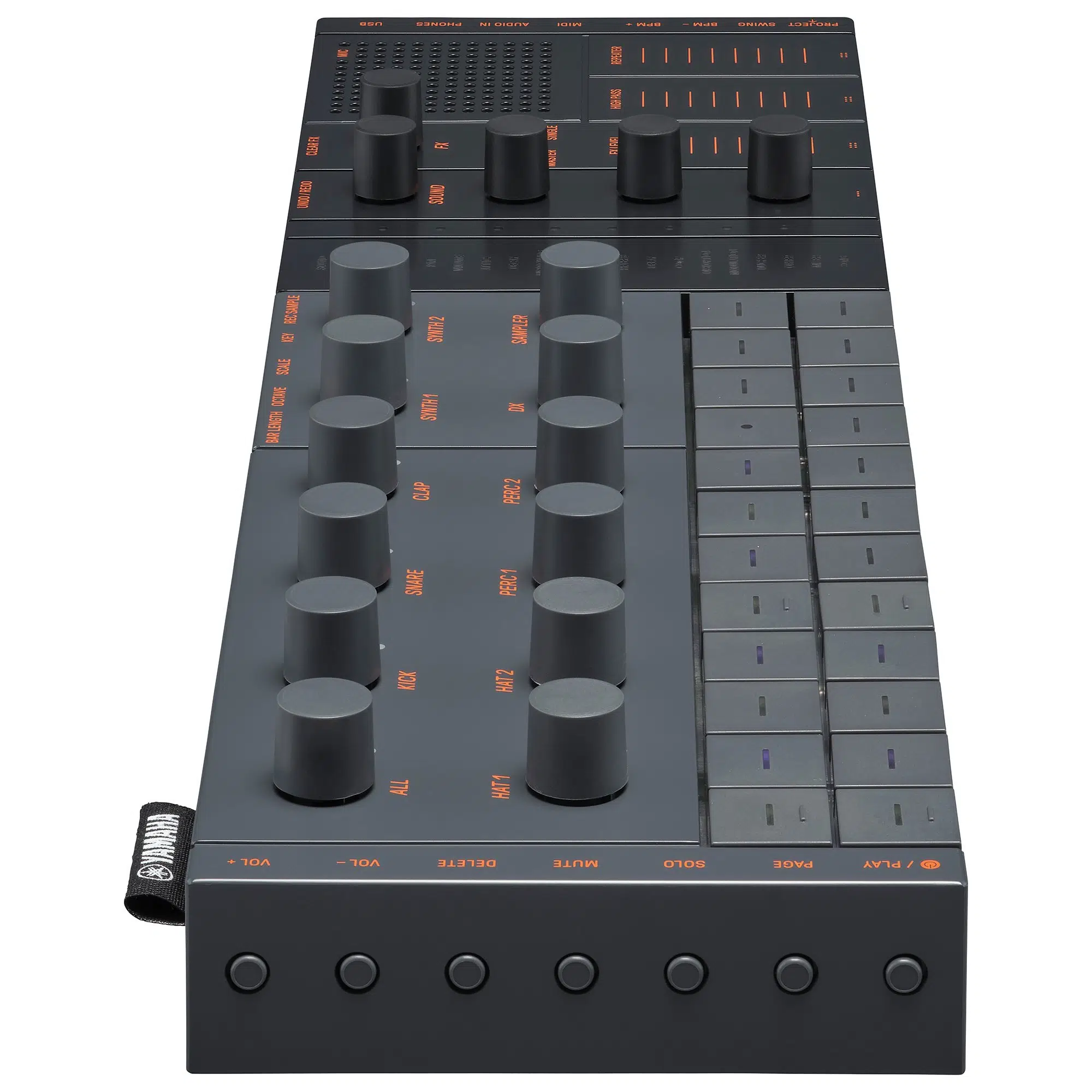 Yamaha Seqtrak Mobile Music Idea Station Synthesizer (Black & Grey) Yamaha Seqtrak Mobile Music Idea Station Synthesizer (Black & Grey)