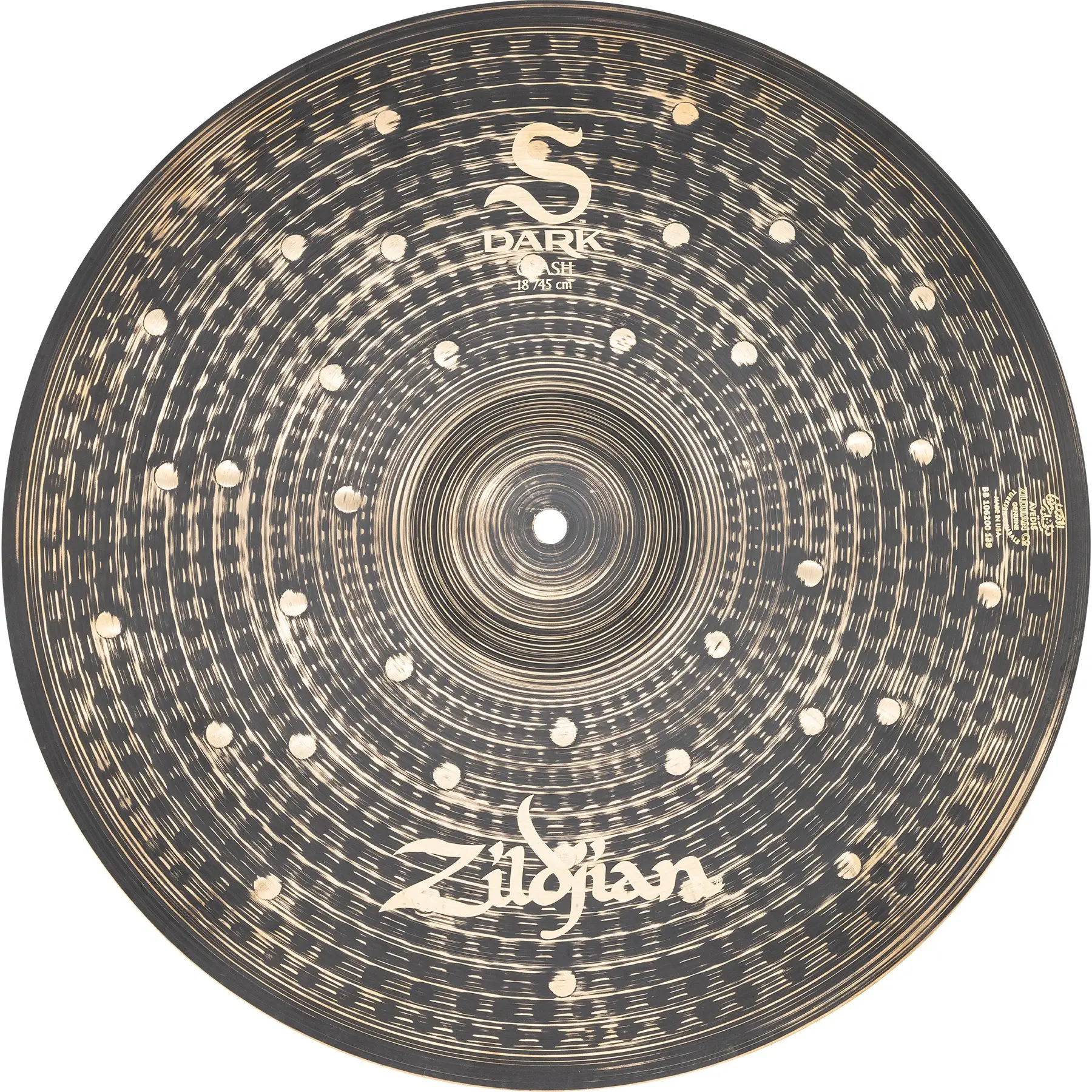 Zildjian S Dark 18" Crash Zildjian S Dark 18" Crash