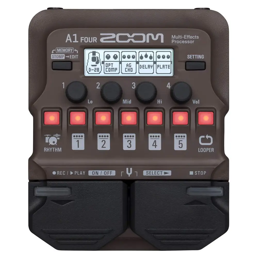 Zoom A1 FOUR Akustik Multi Efekt Prosesörü Zoom A1 FOUR Akustik Multi Efekt Prosesörü