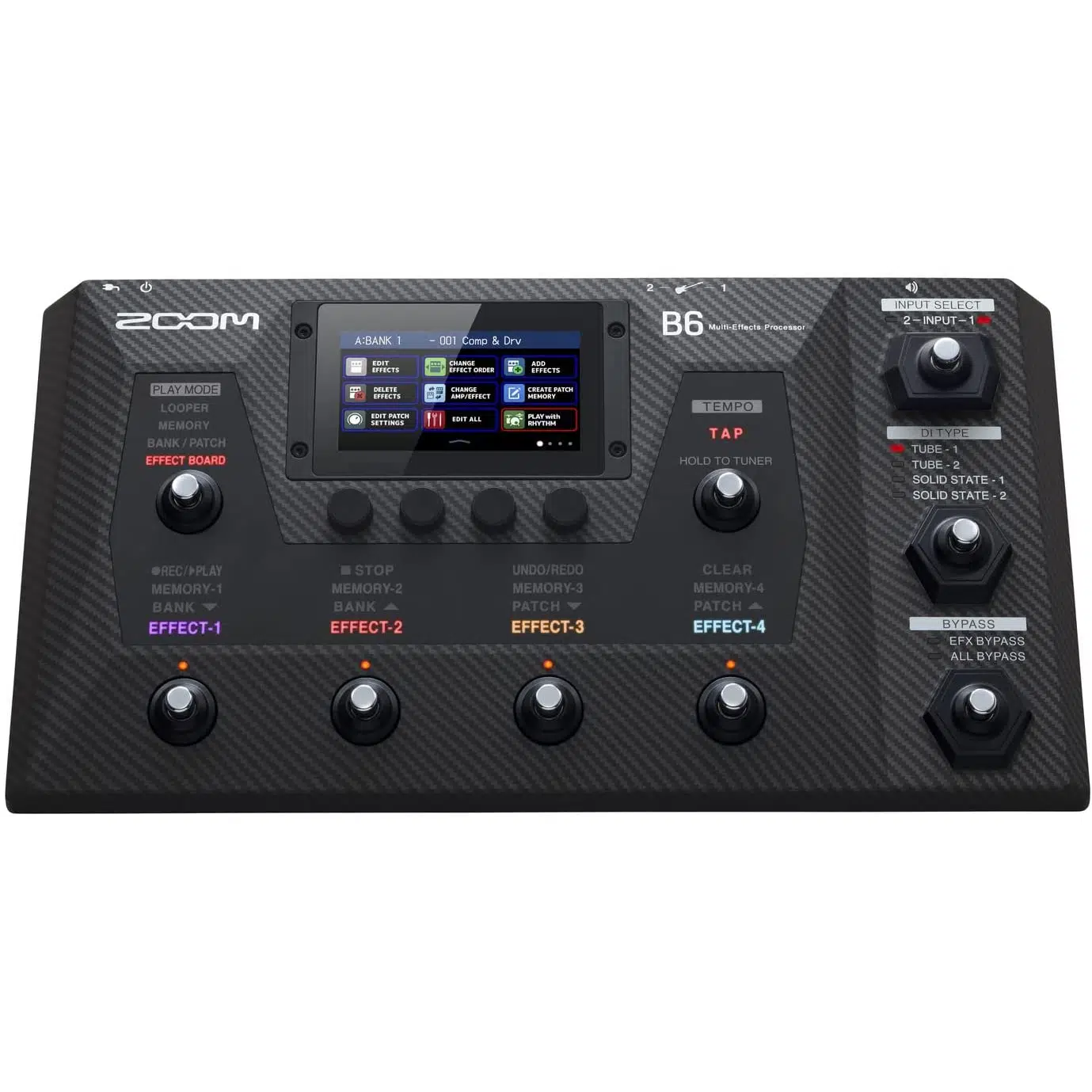 Zoom B6 Bass Multi-effects Processor Zoom B6 Bass Multi-effects Processor