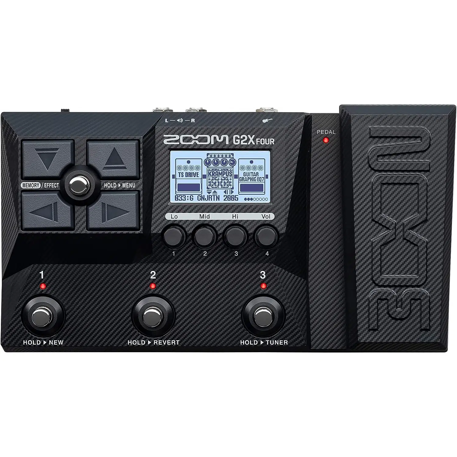 Zoom G2X Four Multi-Efekt Prosesör (Expression Pedal) Zoom G2X Four Multi-Efekt Prosesör (Expression Pedal)