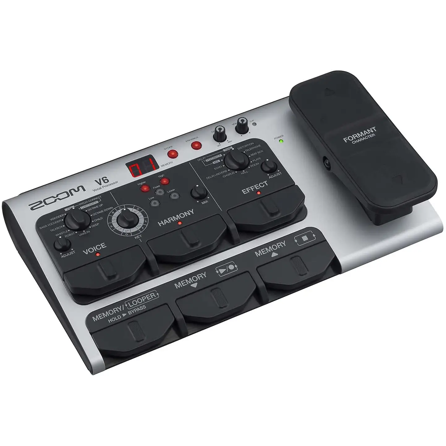 Zoom V6 Vokal Efekt Prosesörü Zoom V6 Vokal Efekt Prosesörü